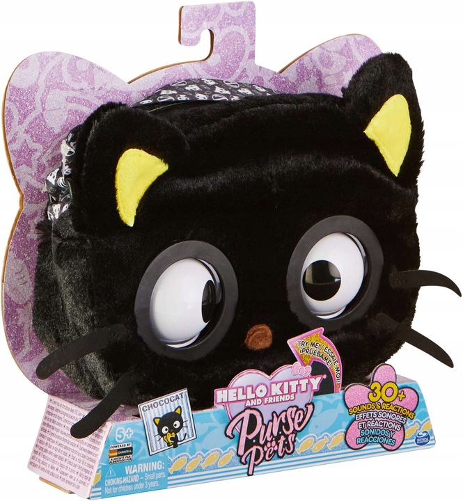 PURSE PETS HELLO KITTY INTERAKTYWNA TOREBKA KOTEK 15 CM
