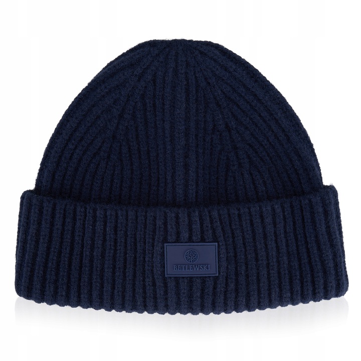 Betlewski zimowa Czapka męska wywijane brzegi gruby materiał dopasowana
