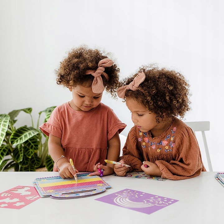 Totum zestaw kreatywny plastyczny dla dziewczynki Jednorożec do rysowania