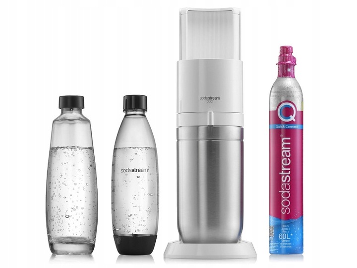 Saturator SODASTREAM Duo Biały + 2 butelki