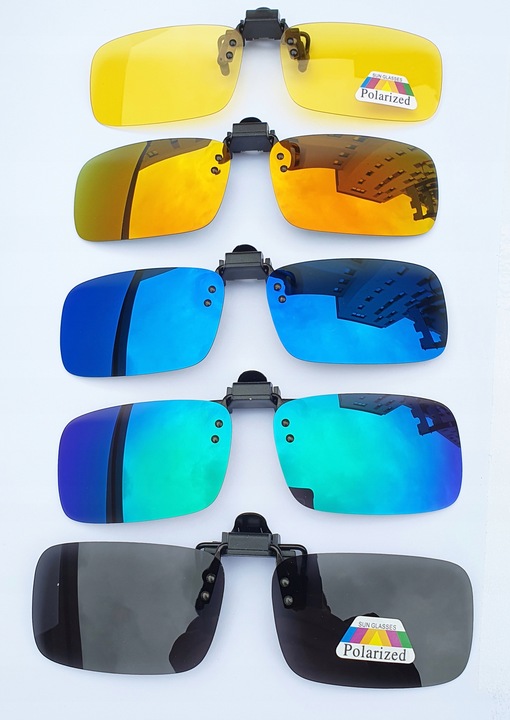 NAKŁADKI NA OKULARY KOREKCYJNE POLARYZACYJNE ITALY