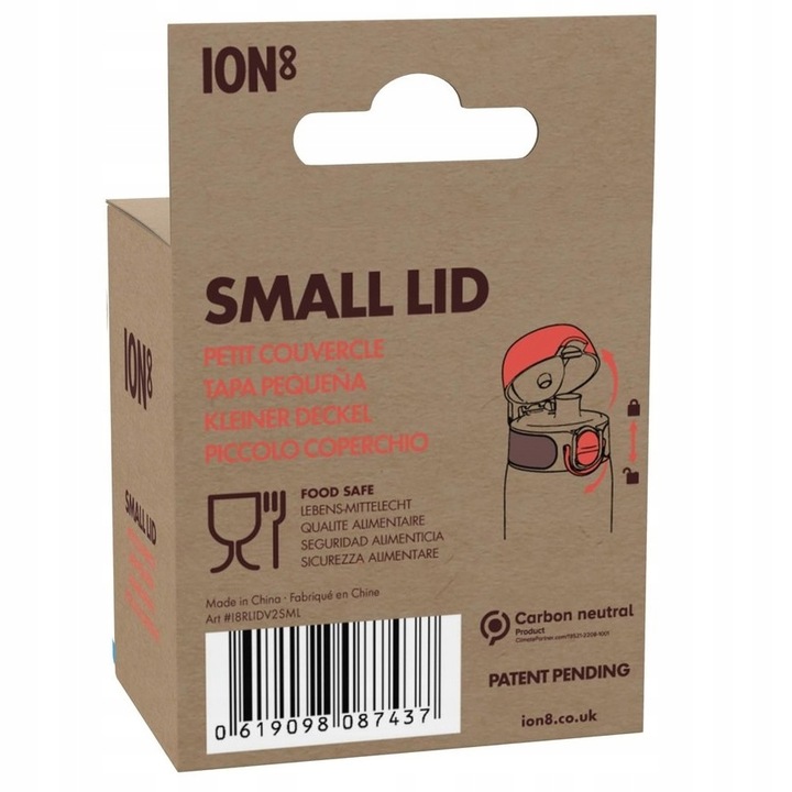 ION8 ZAPASOWA POKRYWKA USTNIK DO BIDONA MAŁY