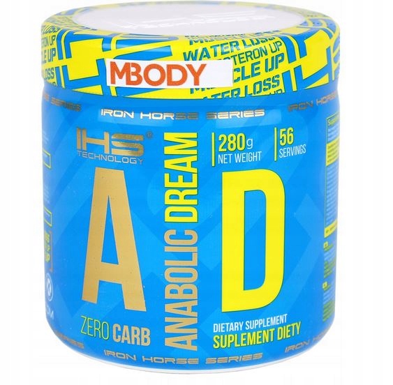 IHS ANABOLIC DREAM MIX Orotan Jabłczan HCL Pirogronian Tri - Kreatyna 280G