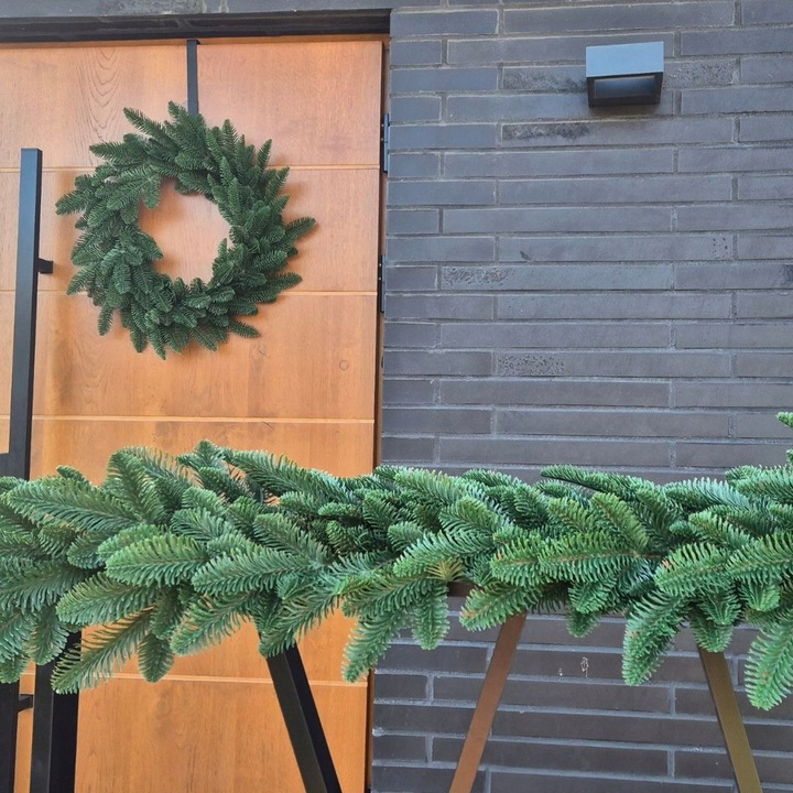 Girlanda Jodła 2 metry 100% PE 200 cm DŁUGA gęsta jak naturalna na poręcz