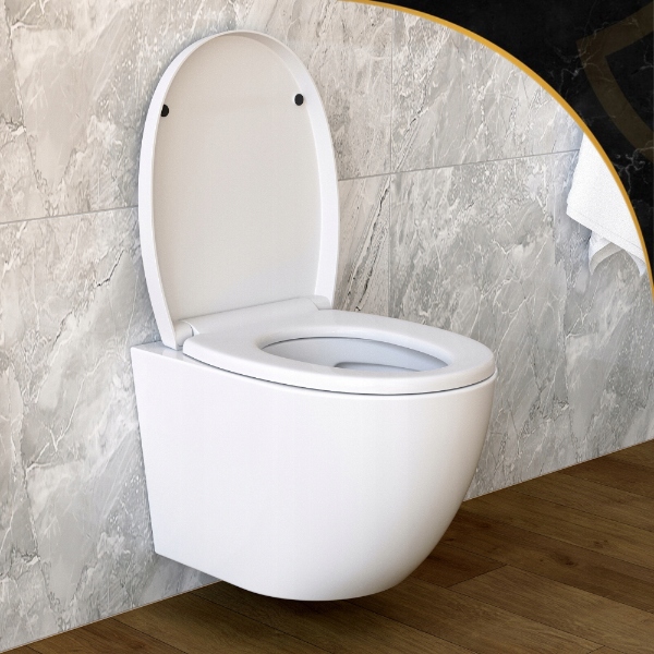 Deska WC sedesowa toaletowa klozetowa WC UNIWERSALNA Wolnoopadająca POLLY