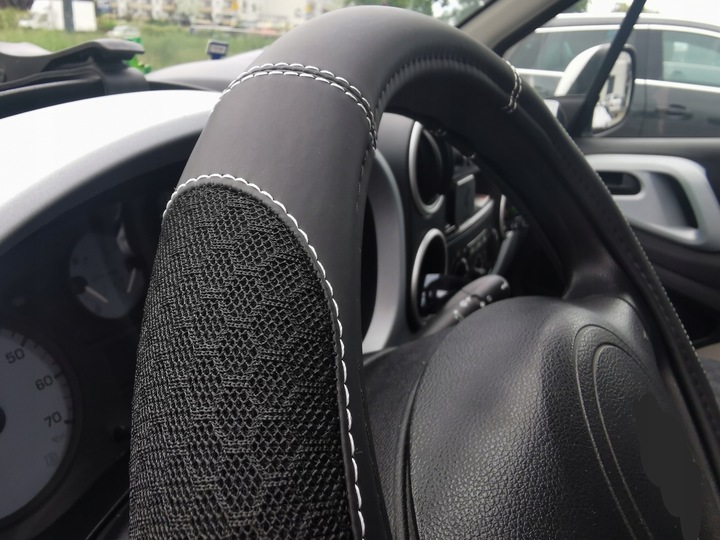 VW Passat B5 B6 B7 Golf 4 5 6 7 Tiguan Touran skóra materiał na kierownice