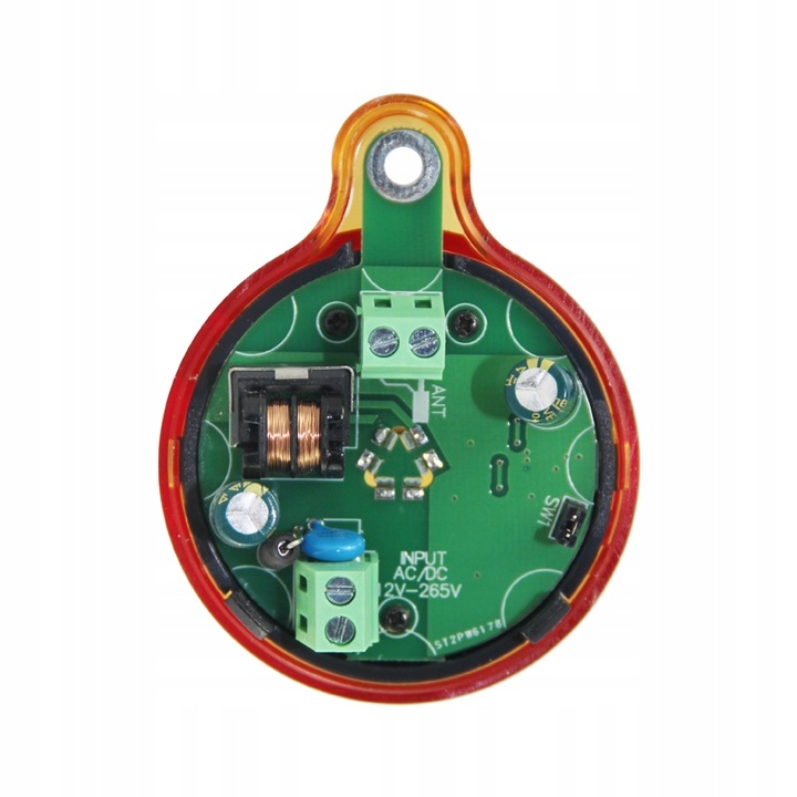 Lampa do NAPĘDU bramy 12-265V OSTRZEGAWCZA SYGNALIZACYJNA AC/DC UNIWERSALNA