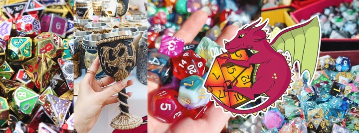 Q-WORKSHOP KOSTKOWY KALENDARZ ADWENTOWY 2025 ŚWIĄTECZNE KOSTKI RPG