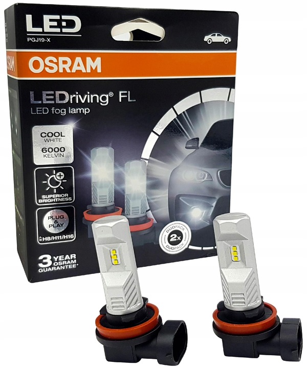 OSRAM LED 67219CW H8/H11/H16 SZT.2