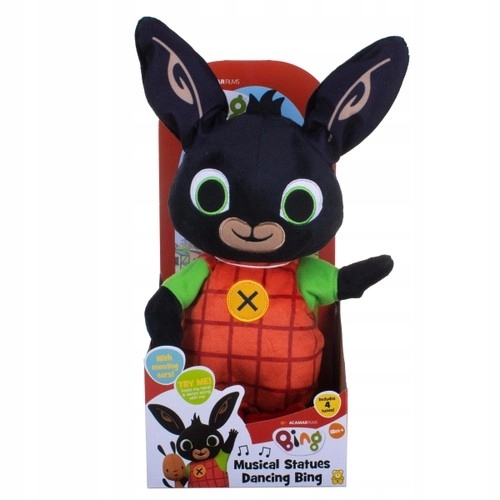 BING Roztańczony Króliczek Bing Interaktywna przytulanka, pluszak