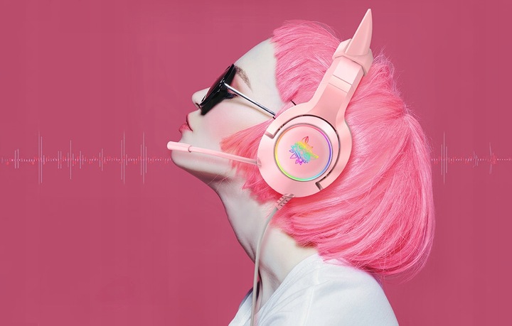 ONIKUMA K9 PRZEWODOWE SŁUCHAWKI GAMINGOWE NAUSZNE RGB Z MIKROFONEM