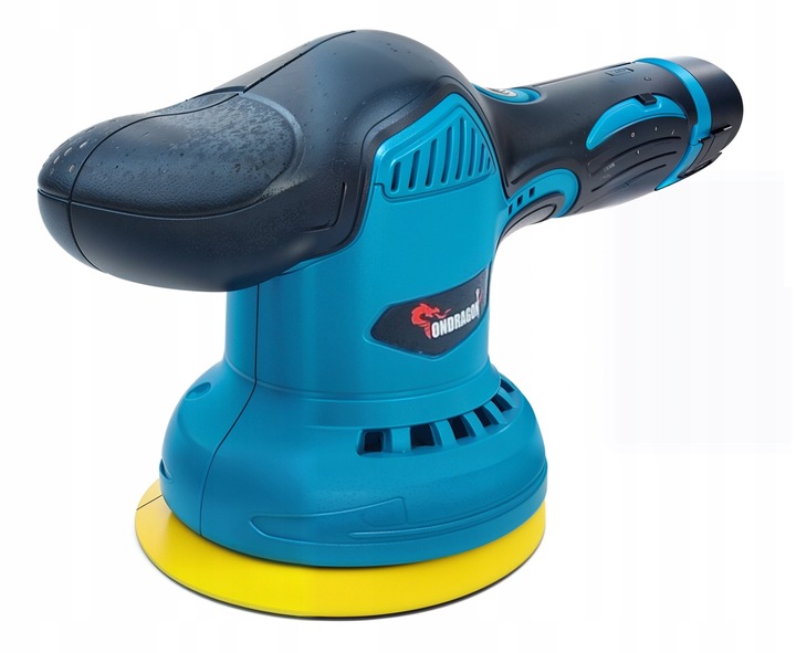 POLERKA SAMOCHODOWA AKUMULATOROWA NA BATERIE + 2x aku 2.0AH 12V MOCNA