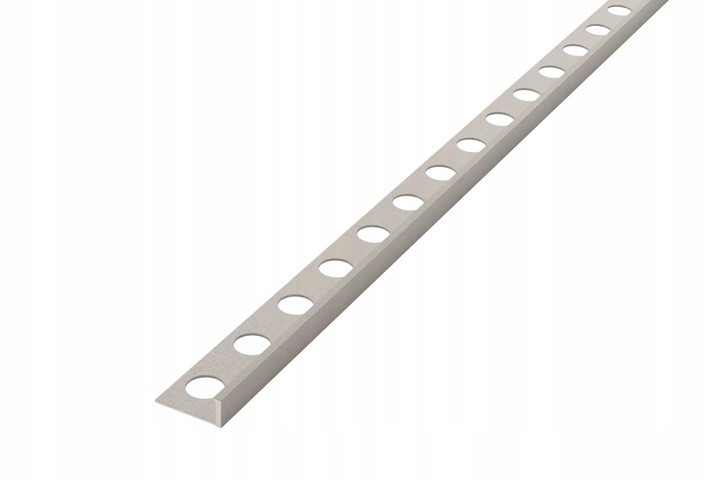 LISTWA WYKOŃCZENIOWA ALUMINIOWA LICOWA AIL BEŻOWA MATOWA 10,5 mm x 270 cm