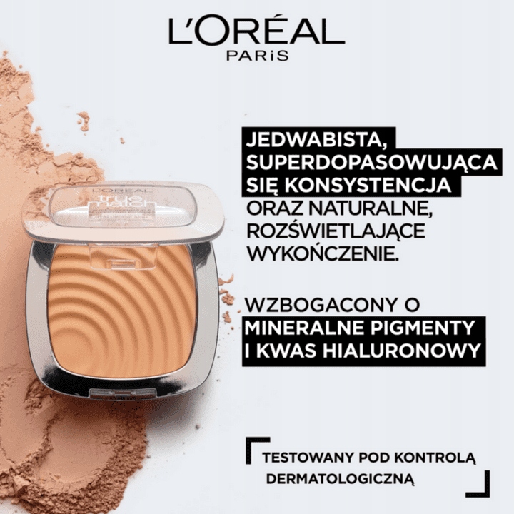 LOREAL True Match Powder - Puder prasowany 1R/1C