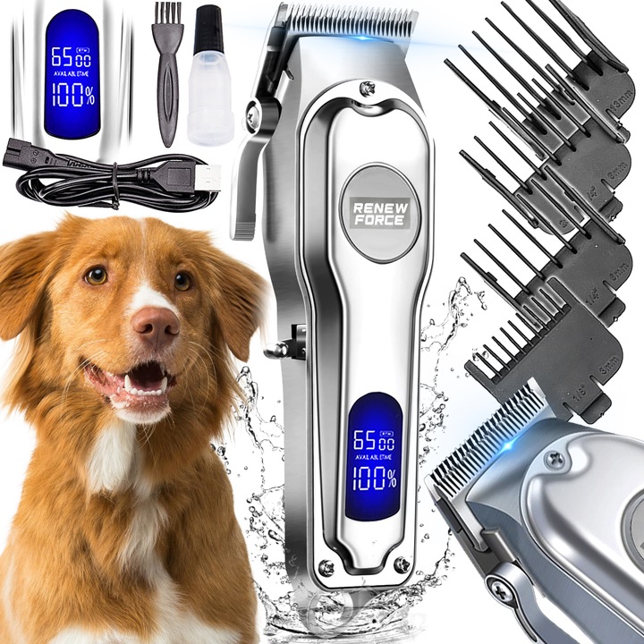 Mocna Maszynka do Strzyżenia Psa Psów Zwierząt Profesjonalna STALOWA JAKOŚĆ