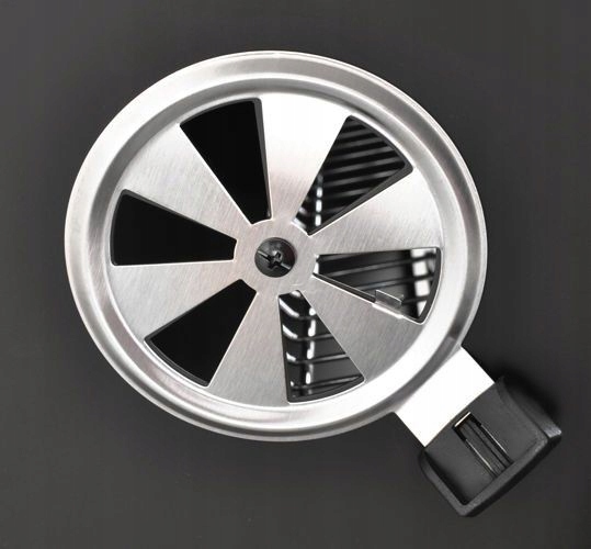 GRILL WĘGLOWY ANGULAR RUSZT ŻELIWNY + POKROWIEC