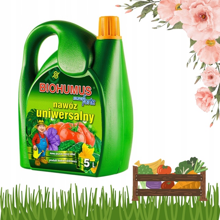 Agrecol Zestaw Biohumus 2szt Nawóz organiczny, naturalny płyn 10L