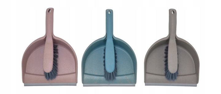 YORK zestaw ZMIOTKA szczotka SZUFELKA z gumą reSTART PRZYJAZNA ŚRODOWISKU