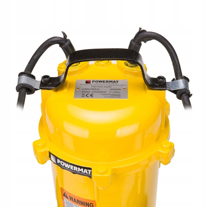 POMPA DO WODY BRUDNEJ SZAMBA z ROZDRABNIACZEM PŁYWAK 25000 l/h MŁYNEK