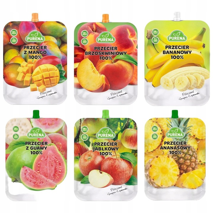 PURENA Przecier z Mango 100% 350g