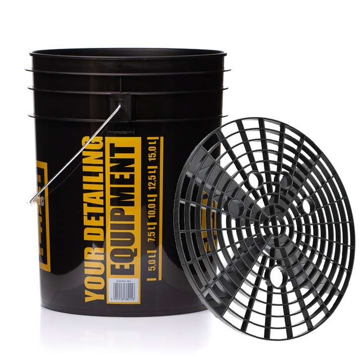 WORK STUFF WIADRA DETAILINGOWE + SEPARATOR Zestaw wiader do mycia samochodu