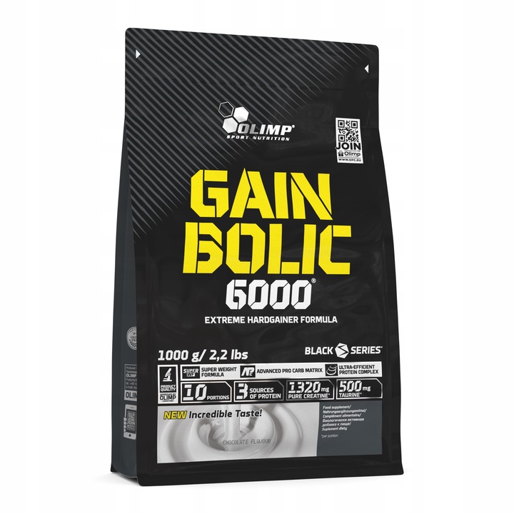 OLIMP GAIN BOLIC 6000 1000g BIAŁKO WPC WĘGLOWODANY WHEY KONCENTRAT