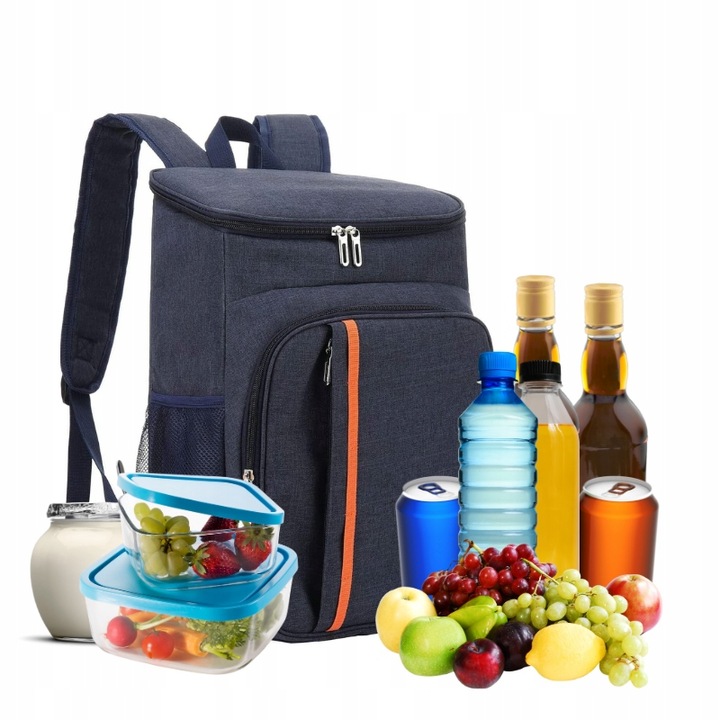 Plecak termiczny Chłodzący plecak lodówka granat 18 L