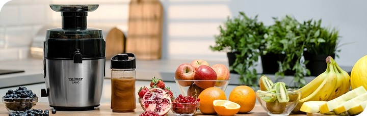 ZELMER SOKOWIRÓWKA ZJE4800 800W SANO Anti-drip CAŁE OWOCE