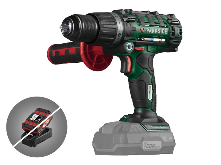 Wiertarko-wkrętarka udar 3w1 + walizka