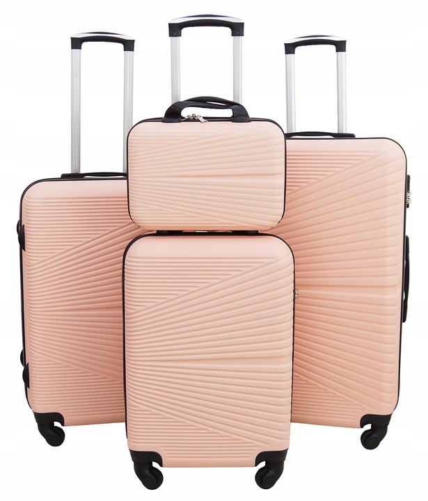 ZESTAW WALIZEK 4w1 WALIZKA PODRÓŻNA NA KÓŁKACH GRAVITT 1203