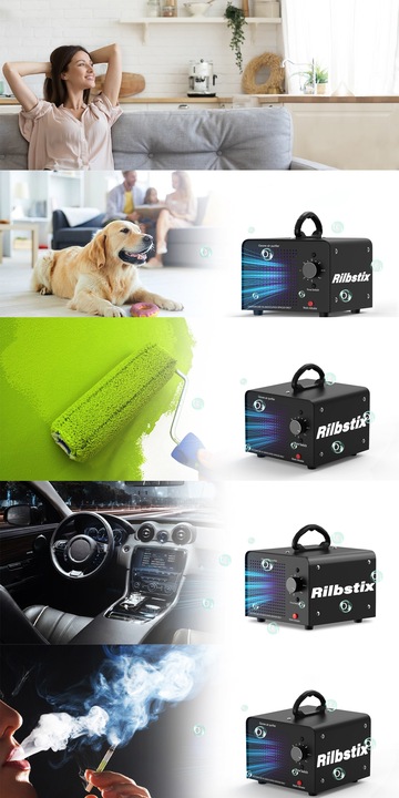 OZONATOR GENERATOR OZONU OCZYSZCZACZ DO POWIETRZA 60 000 mg/h +TIMER