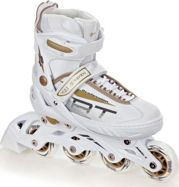 Rolki Regulowane RAVEN Profession White/Gold 38-42