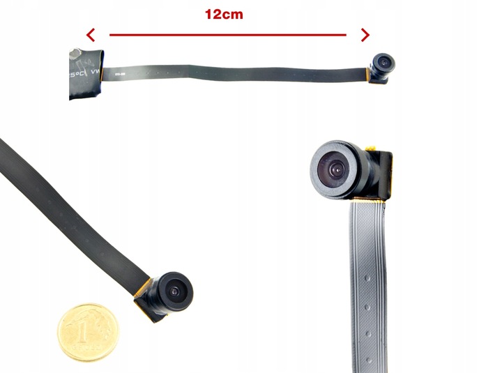 UKRYTA MINI MAŁA KAMERA IP WiFi DETEKCJA FULL HD SZPIEGOWSKA ANDROID IOS