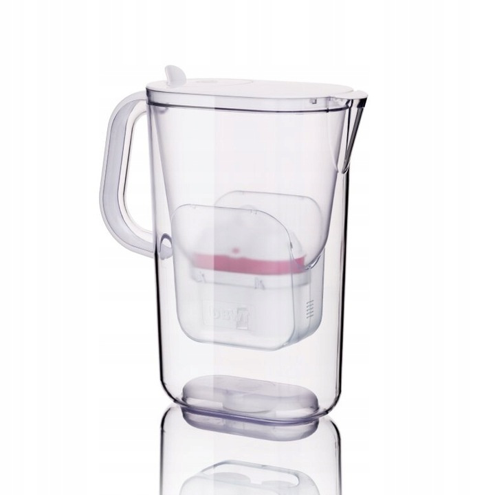 Dzbanek filtrujący BWT AQUAlizer 2,6 L, 4x wkład Mg2+ miękka woda BWT