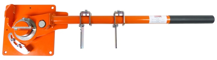 Giętarka do prętów strzemion drutu fi 6-16 GPZ-4 ŁOŻYSKOWANA z podpórką