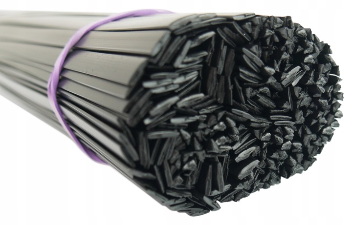 SPOIWO do PLASTIKU PP 1kg paski trójkąty spoiwa naprawy POLIPROPYLEN