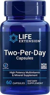 LIFE EXTENSION MULTIWITAMINA TWO PER DAY 60 KAPS WITAMINY MINERAŁY KOMPLEKS