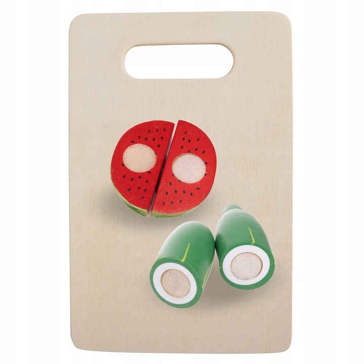 Drewniane Warzywa i Owoce do Krojenia na Rzepy dla Dzieci Zestaw na Prezent