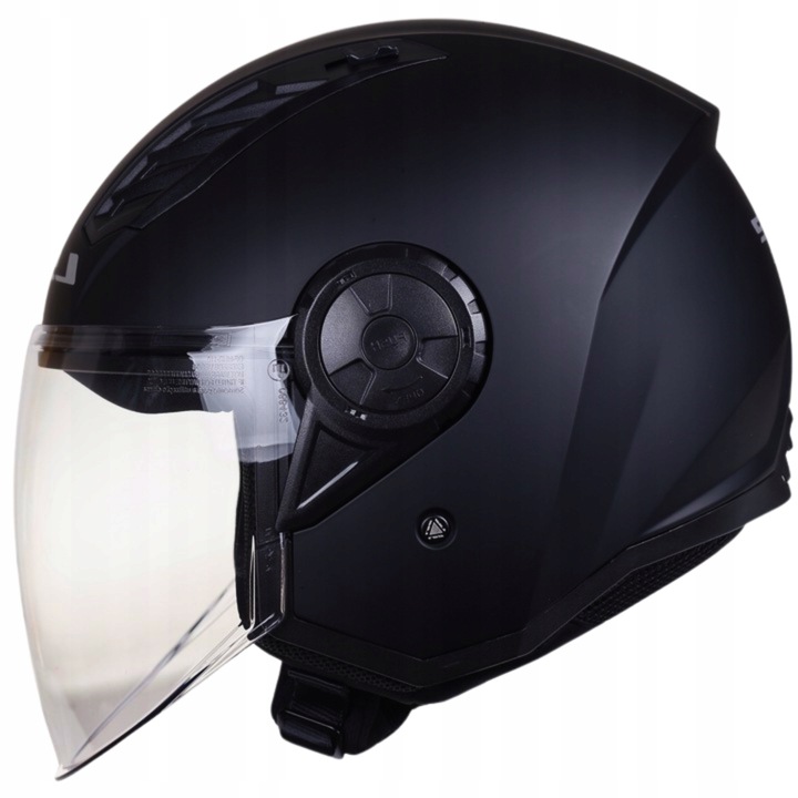 KASK LS2 OF616 Airflow II ECE 22.06 Solid Black Matt Czarny Mat Rozmiar M