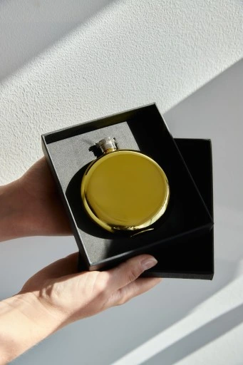 Personalizowana piersiówka okrągła 200ml GRAWER z dedykacją na PREZENT