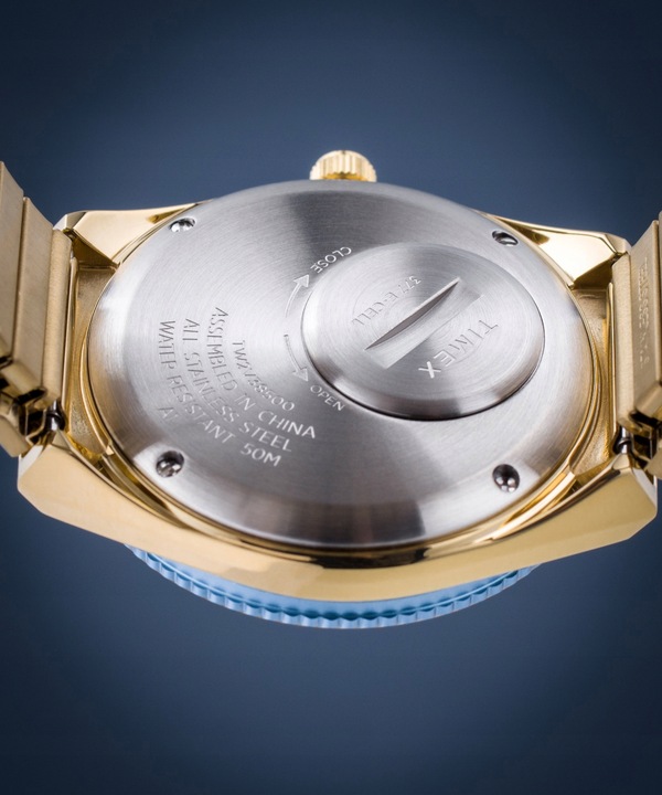 Zegarek damski Timex Q Malibu Lazur oceanie