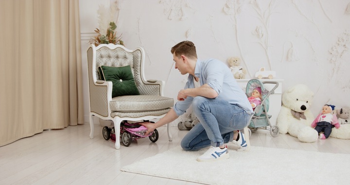 Doris WÓZEK DLA LALEK 3w1 głęboki spacerowy TORBA TOREBKA przewijak