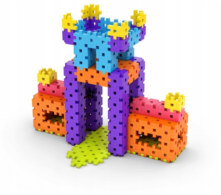 Klocki Konstrukcyjne Wafle Basic 600 El NA PREZENT dla chłopca 3+ Meli