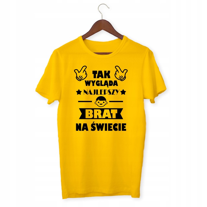 KOSZULKA NAJLEPSZY BRAT NA PREZENT EVER DLA NIEGO