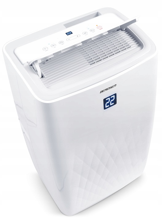 Klimatyzator przenośny z funkcją grzania 4kW OSUSZACZ 34l/24h WiFi BD-581