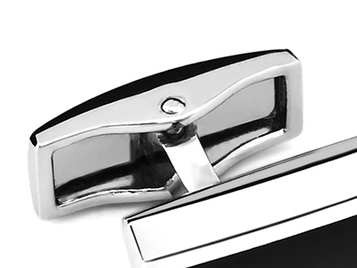 ELEGANCKIE SPINKI + PUDEŁKO Metalowe Spinki do Mankietów Koszuli Męskie c03