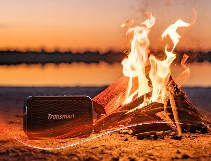 BLUETOOTH ODTWARZACZ AUDIO POWERBANK IPX6 Tronsmart Force MAX czarny 80 W