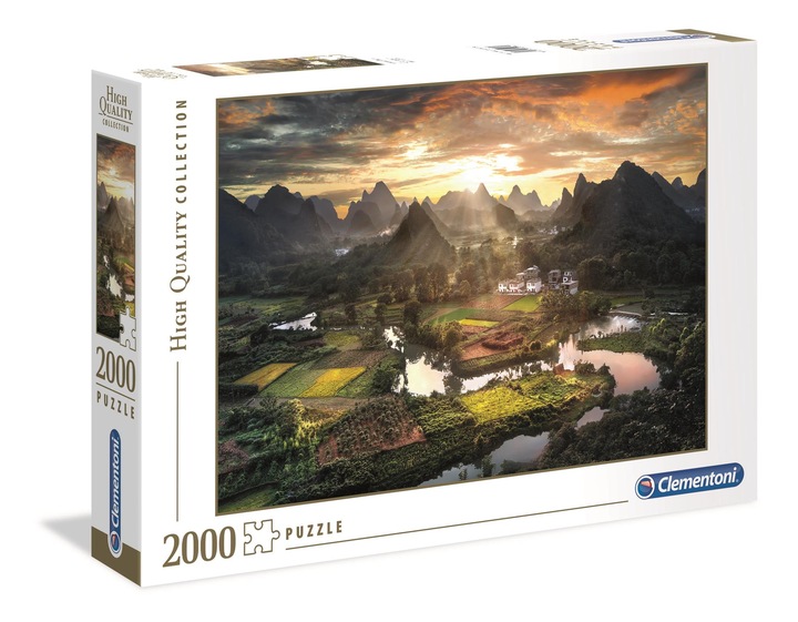 Clementoni Puzzle 2000el Widok na Chiny 32564
