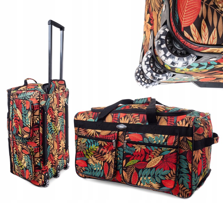 A3 RGL 70L TORBA PODRÓŻNA 3x KÓŁKA WALIZKA BAGAŻ