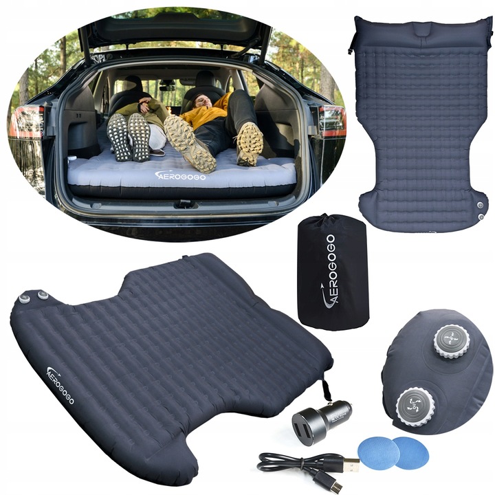 AEROGOGO GC2-01 MATERAC samopompujący się do samochodu Tesla model Y 2 os.